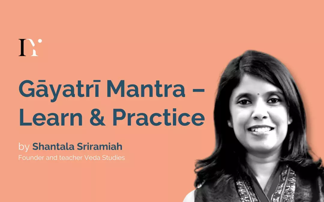 Pratique du gayatri mantra avec Shantala